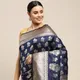 N BLUE__Royal Rajgharana Sarees